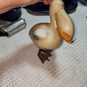 WILFORD & LEE 10" CERAMIC AND METAL PELICAN